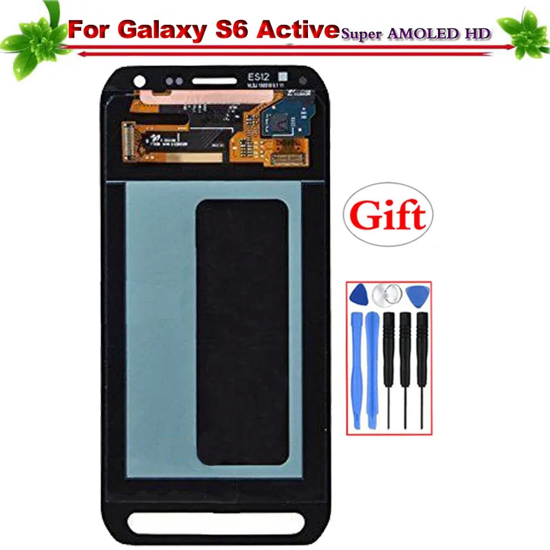 

5.1" for SAMSUNG Galaxy S6 Active G890 LCD Display Touch Screen Digitizer Assembly for Galaxy S6 Active G890A Lcd Super Amoled