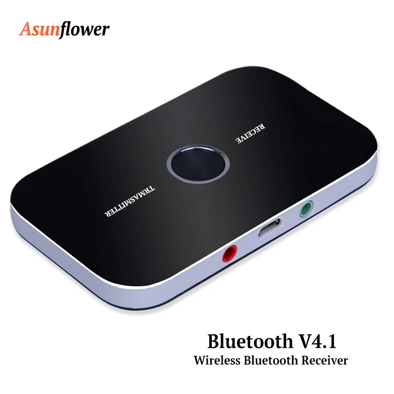 

2-in-1 A2DP Wireless Bluetooth Transmitter & Receiver For PC Computer Laptop Desktop Mobile Phone TV Stereo Audio Music Adapter