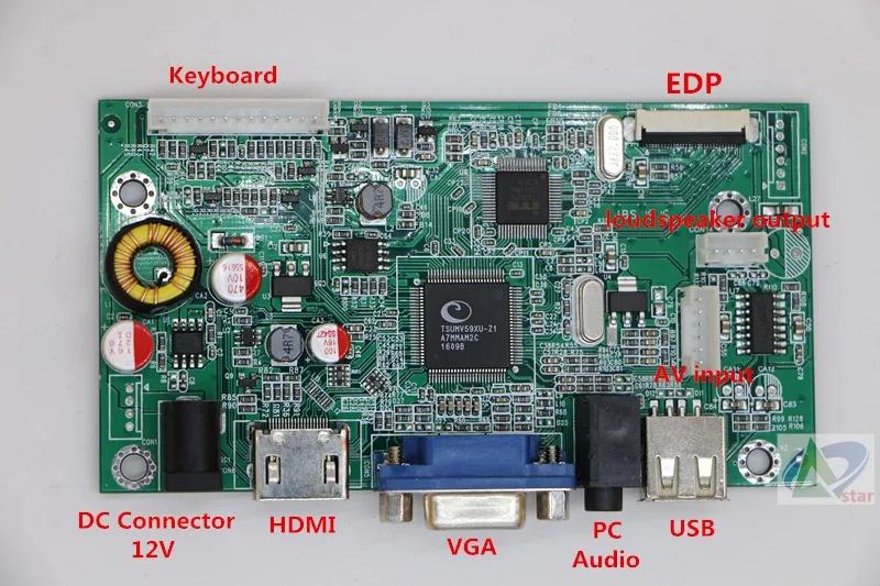 

HDMI+VGA+AUDIO+USB+AV LCD Controller Board kit 11.6 " N116HSE-EB1/EA2/EA1/EJ1 EDP 30Pin 1920x1080 display IPS LCD DIY kits