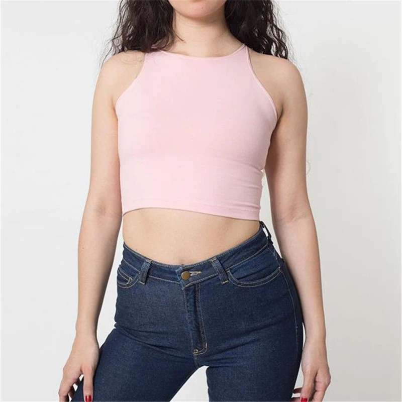 Tank Top 2015 Summer New Brand Casual Fitness Tight Bustier Cropped