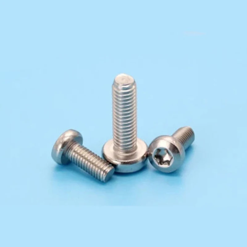 Винты M4 Torx болты с круглой головкой GB2672 из нержавеющей стали T &amp TX Размер 6 мм-35 мм