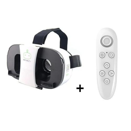 Fiit 2s 102 Fov Glass Virtual Reality 3d Glasses Cardboard Vr Headset Box For 4'-6' Phone + Remote Controller - Pc Vr - AliExpress