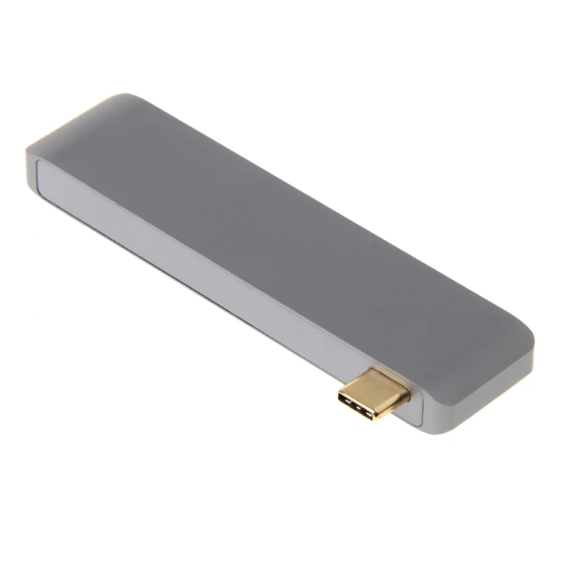 Адаптер SD карты 5в1 Тип C к USB 3,0 концентратор адаптер SD TF кардридер для Chromebook MacBook Pro