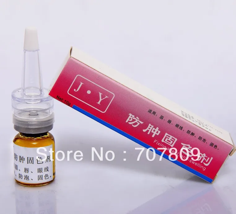 

Permanent makeup fixing agent use for Tattoo operation Lock Color Permanent Eyebrow and Lip Makeup Supply Free shipping