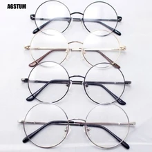 Agstum 46 мм круглые винтажные очки для чтения очков+ 1+ 1,5+ 2+ 3+ 4
