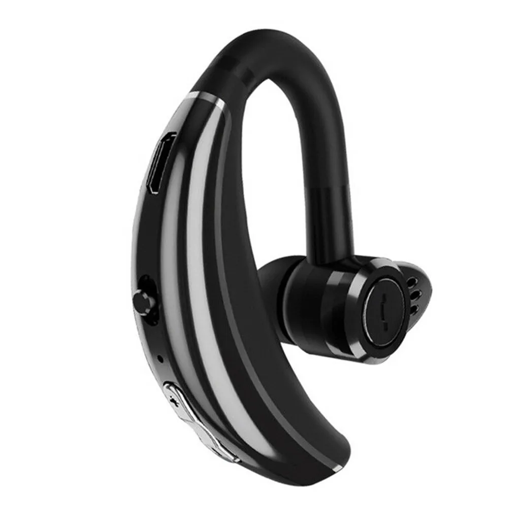 

Handsfree Wireless Bluetooth Earphones Noise Control Business Wireless Bluetooth Headset with Mic for Driver Sport black 5.31