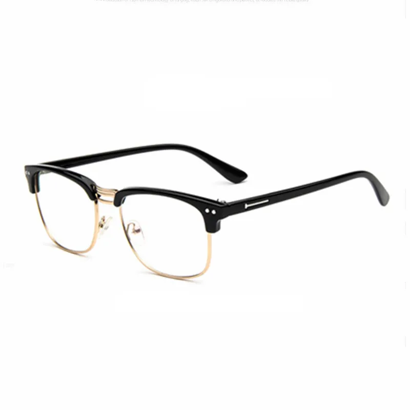 Классические винтажные женские очки для глаз, оправа для мужчин, oculos de grau feminino armacao очки - Цвет оправы: gold