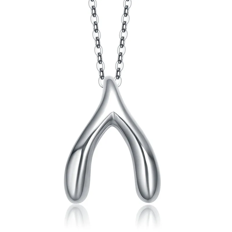 

Aceworks Antlers Necklace S925 Sterling Silver Pendant Chian Necklace Women Girls Silver Jewelry Birthday Christmas Gift NE1301