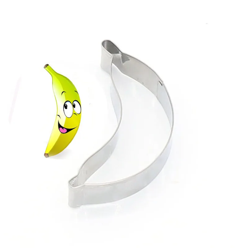2019 New Arrival Fruit Shape Stainless Steel Cookie Cutters DIY Cookie or Chocolate Tools Eco-friendly Cake Decoration Supplies 2019 New Arrival Fruit Shape Stainless Steel Cookie Cutters DIY Cookie or Chocolate Tools Eco-friendly Cake Decoration Supplies