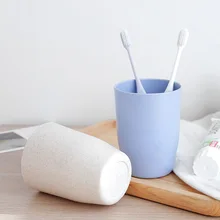 Креативная соломенная уплотненная чашка для зубной щетки, подходящая чашка для зубной щетки, чашка для полоскания рта, набор для зубов
