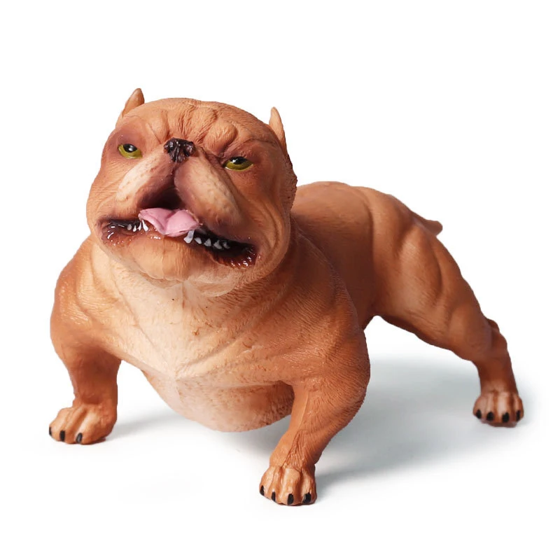 Bubles настенные горячие игрушки собака Bully питбулл моделирование животных модель фигурки и игрушки обучающие и развивающие подарки