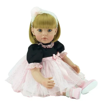 

High-end 24inch 60cm Bebe Baby Reborn Doll Soft Silicone Boy Girl Toy Reborn Baby Doll Gift for Child DOLLMAI