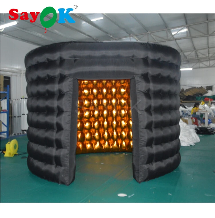 

Oval Inflatable Photo Booth Enclosure Inflatable Photo Booth Tent for Party Events