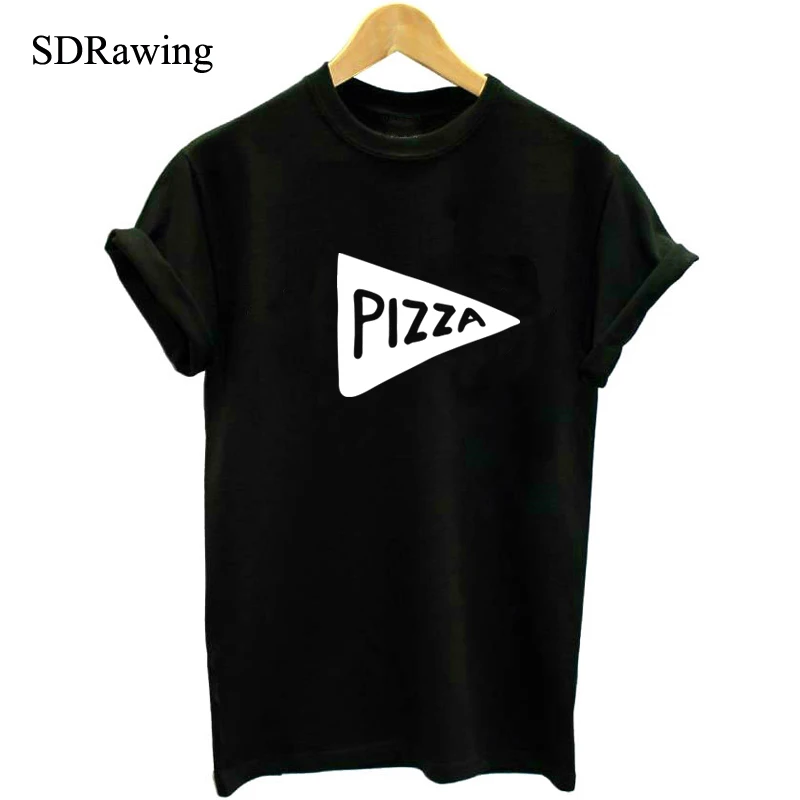 

pizza lover gift Letters Print Women tshirt Cotton Casual Funny t shirts For Lady Top Tee Hipster Drop Ship FA679