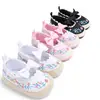 Citgeett Newborn Infant Baby Girl Bowknot Shoes Sneaker Anti-slip Soft Sole Prewalker ► Photo 3/6