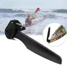 Steering Tail Rudder Remote Control Kayak Rudder Fishing Watercraft Canoe Boat Rudder Component Set Compatible with FT012 RC Boat