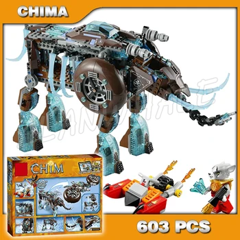 

603pcs Bela 10297 Maula's Ice Mammoth Stomper learn education enlighten Model building blocks Kids Toys Compatible with