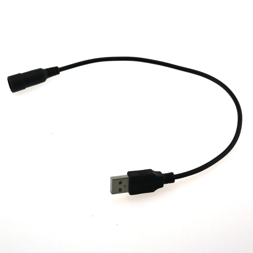 3pcs/set Male to Female Power Connecting Cable Y Cable USB Cable Extension cord cable Connect bicycle light and battery pack