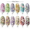 1 Box Nail Mermaid Glitter Flakes Sparkly 3D Hexagon Colorful Sequins Spangles Polish Manicure Nails Art Decorations TRDJ01-12 ► Photo 3/6