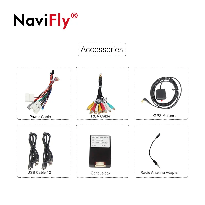 Top NaviFly Android 8.1 car dvd for Lada Xray 2/Dacia/Duster/Logan/Sandero support wifi bluetooth gps navigation system 4