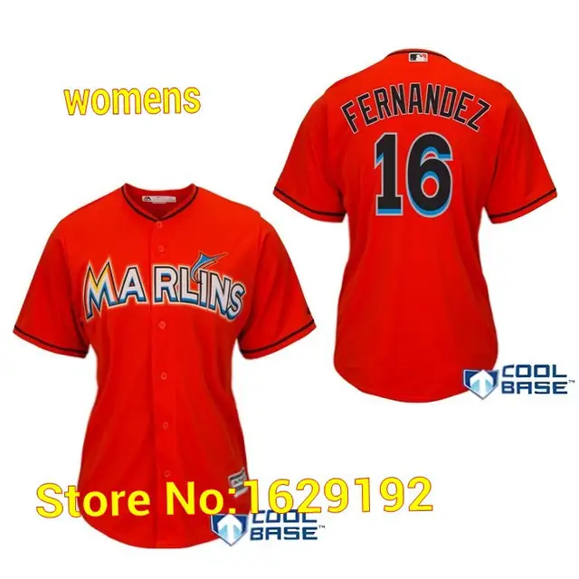 Jose Fernandez Miami Marlins Majestic Alternate Cool Base Jersey - Black