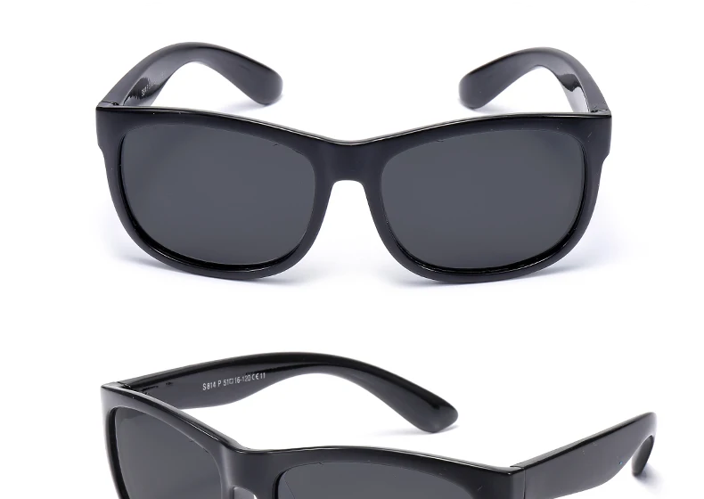 Топ поляризованные силиконовые детские солнцезащитные очки мальчики девочки детские солнцезащитные очки UV400 очки ребенок Оттенки Óculos Infantil 814