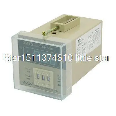 

Panel Mount 0-399C Range Thermocouple Temperature Controller 220VAC