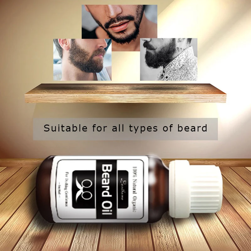 Lanthome Оригинальное масло для роста бороды усы стимулятор роста натуральное ускоренное масло для роста бороды волосы для лица увлажняют мужчин