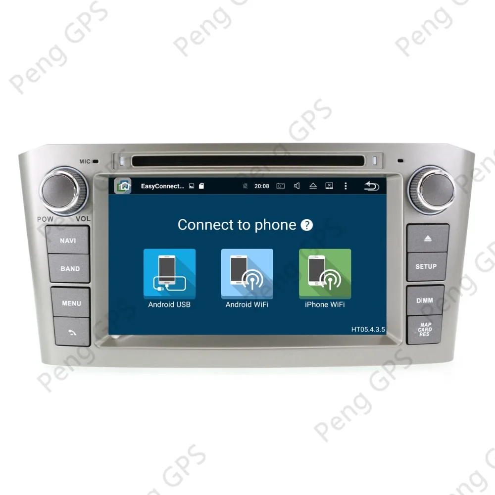 Clearance Android 9.0 Car DVD player GPS Navigation Multimedia Stereo For Toyota Avensis T25 2002-2008 Bluetooth Radio Audio Headunit 12