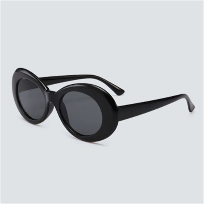 Очки унисекс, круглые солнцезащитные очки для мужчин и женщин, модные роскошные брендовые дизайнерские высококачественные зеркальные очки, мужские и женские солнцезащитные очки - Цвет линз: Black