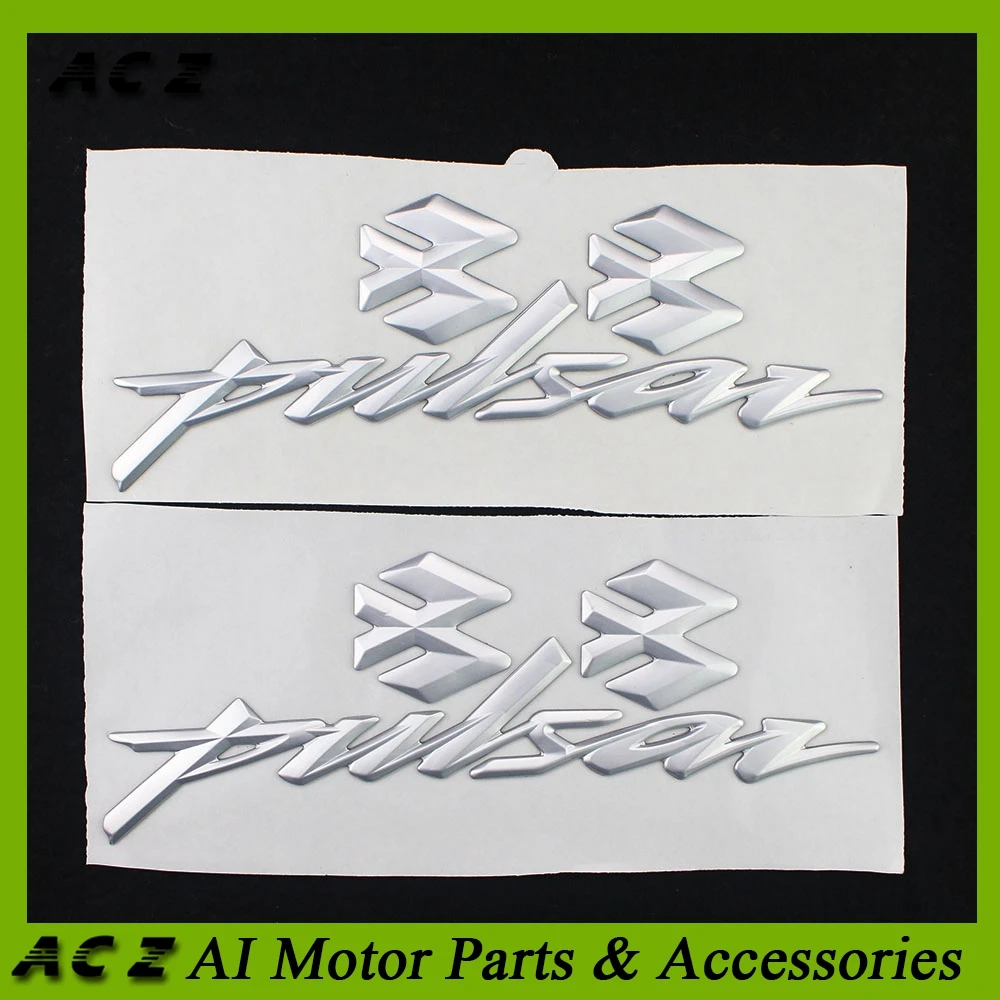 

ACZ Motorcycle 3D Emblem Badge Decal Fuel Gas Tank Decals Fairing Kit Side Logo "Pulsar" Sticker For Bajaj Pulsar 200 NS COME