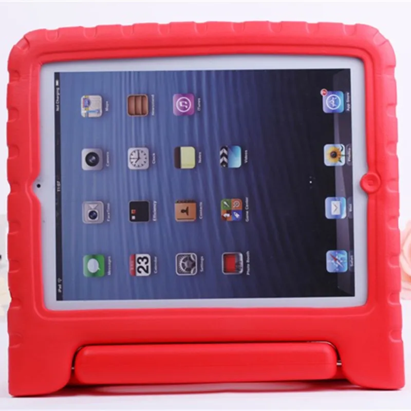 For Apple iPad Mini 1 2 3 EVA Foam Shockproof Case for iPad Mini2 Mini3 Funda Coque Children Kids Handle Stand Protective Cover