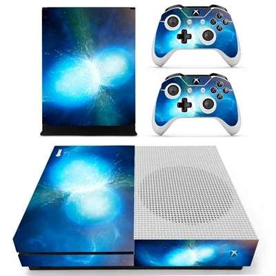 YS-xboxoneS-0980 Наклейка для кожи s для Xbox One Slim S контроллеры Консоль геймпад виниловые наклейки для кожи Звездная концертная вывеска игровая Защитная крышка - Цвет: YS-xboxoneS-0980