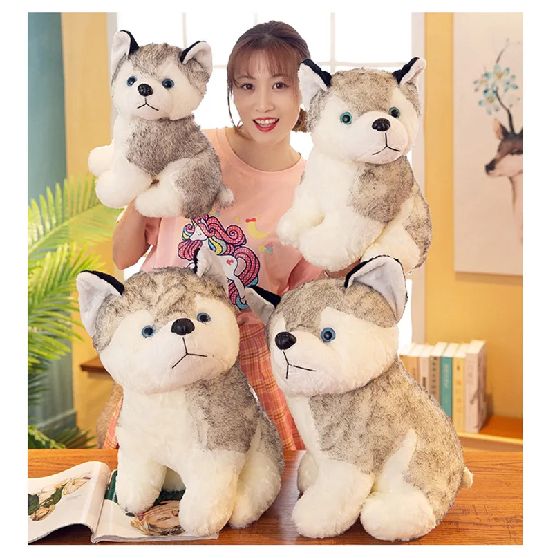 10 stylów Husky zabawka, Kawaii szczeniaczek wypchane 10 stylów Husky zabawka, Kawaii szczeniaczek wypchane