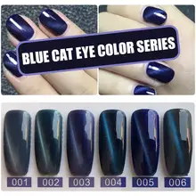 Mizhse 파란 고양이의 눈 젤 광택 블링 램프 아크릴 젤 마그네틱 네일 필요 고무 탑베이스 lakier hybryda 라인 석 접착제(China)