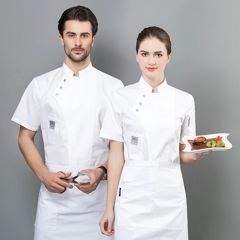 Food Service Short Sleeve Chef Jacket 
