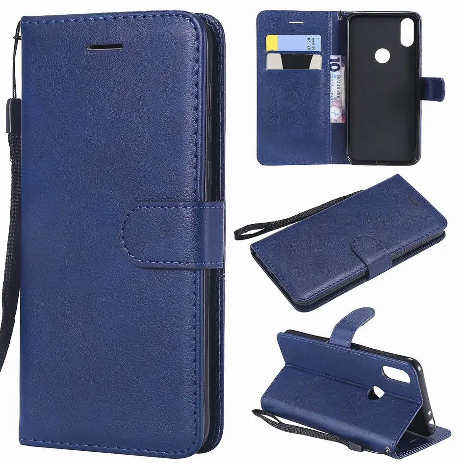 Leather Frame Simple Case sFor Motorola Moto Z3 Play G6 G5S G5 Plus G4 G2 E5 E4 C One Power P30 Play Note Funda Solid Color E06Z