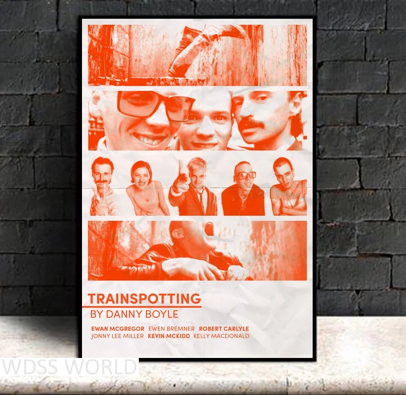 Trainspotting плакат фильм Искусство Шелковый постер для декораций - Цвет: 6