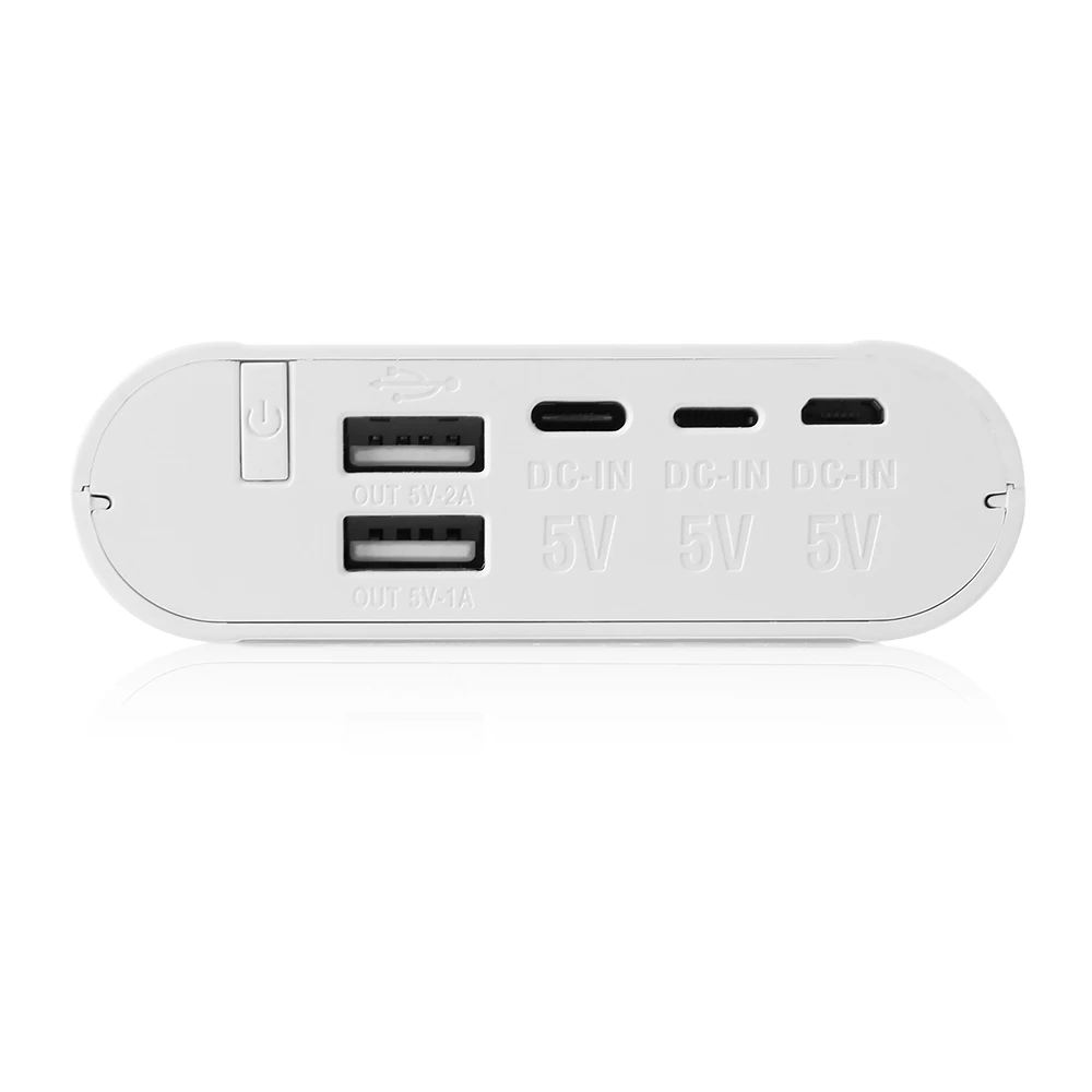 TOMO S4 умное зарядное устройство DIY 4x18650 Li Ion Батарея Зарядное с двумя портами USB ЖК