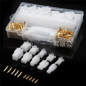 

580pcs Automotive Circuit Electrical Wire Terminal Connectors 2.8mm Male Female Cable Terminal Plug Kits 2/3/4/6/9 Pins