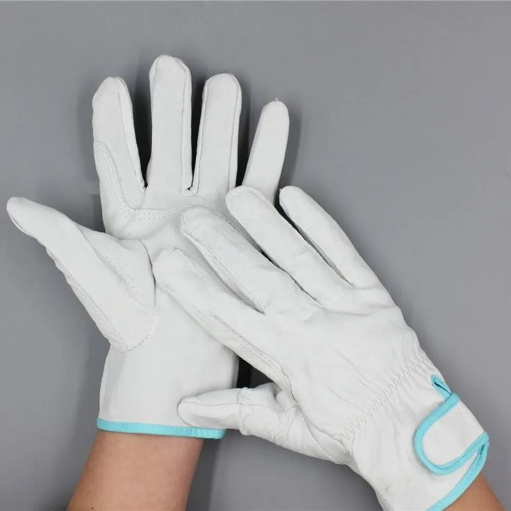 

1 Pair of Working Gloves Wear Resistant Electric Welding Soldering Safety Labor Protective Gloves Metal Industrial Gloves
