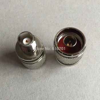 

2pcs N male plug to TNC female jack straight adapter