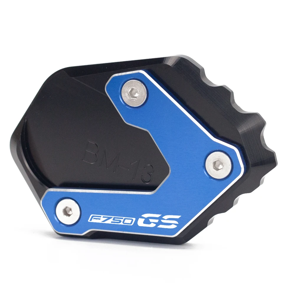 Kickstand Side Stand Extension Plate Pad For BMW F750GS F 750GS F750 GS F 750 GS 2018 2019 Motorcycle Enlarge Support Pad (4)