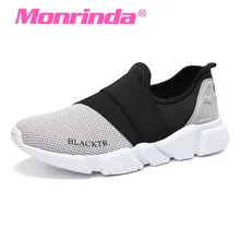 Monrinda Sneakers Women 2017 Unisex Trend Black White Running Shoes For Men Super light Sport Shoes Men Zapatillas Deporte Mujer