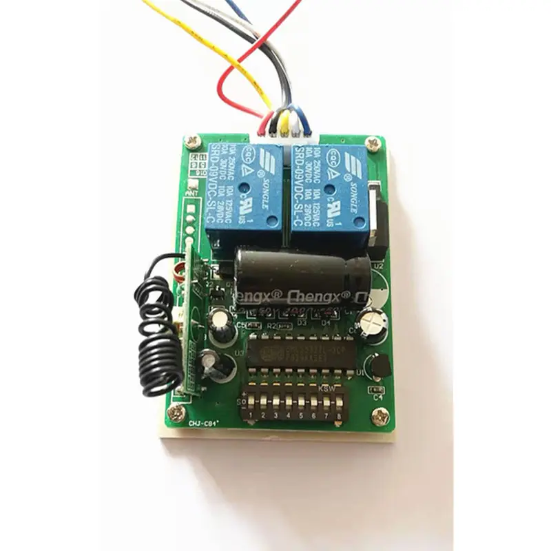 330 МГЦ SMC5326 8 dip переключатель дистанционного управления приемник для ворот открывания двери