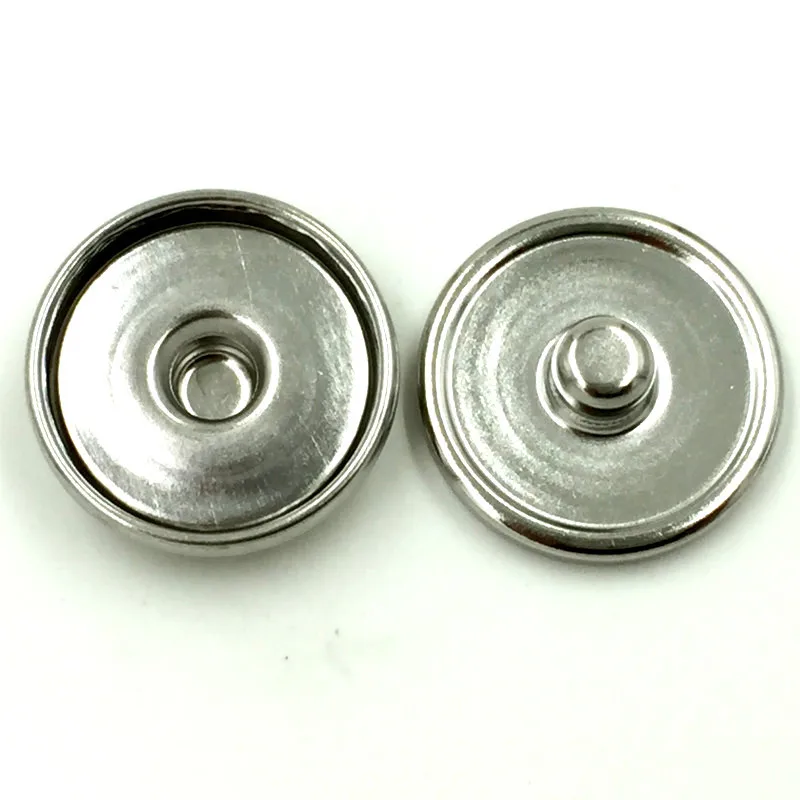 300Pcs Silver Tone Round Copper Snap Press Buttons DIY Jewelry Making