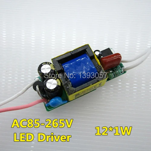 

2pcs 12-20x1w Lamp Driver 300mA 12W 20W Lighting Transformer AC 110V 220V