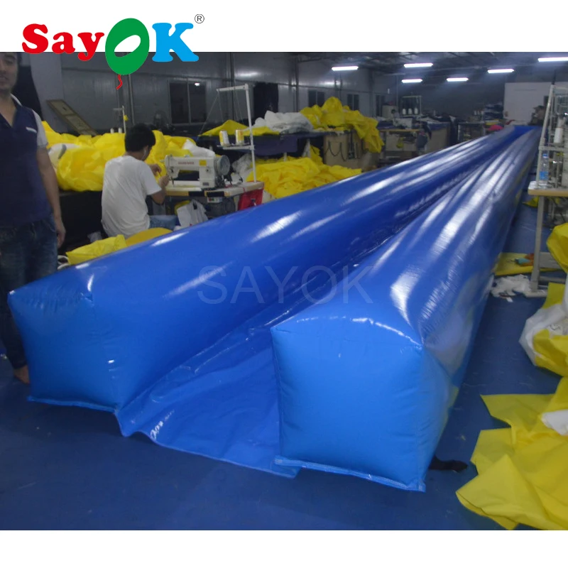 30x2x98 42 м/6 56 * футов большая надувная плоская водная горка для игрового парка|park