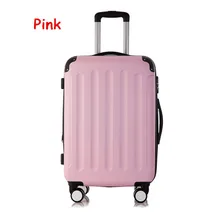 Universal wheels trolley luggage password box luggage trolley female 20 travel bag luggage,girl lovely abs case travel luggage