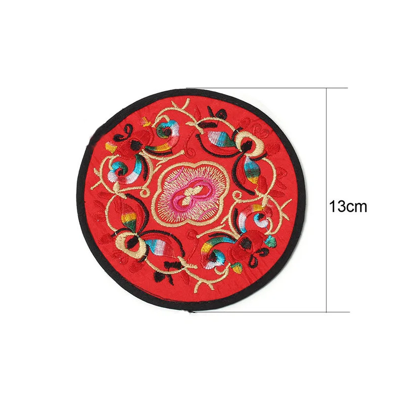 Coasters-for-Drinks-Vintage-Ethnic-Floral-Design-Placemat-Value-Pack-9pcs-Set-5-12-13cm-Mixed (2)